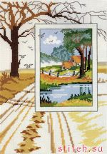 Набор для вышивания Permin 12-3170 (большая картинка)