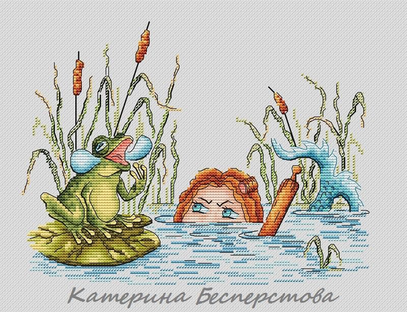 Катерина бесперстова схемы вышивки крестом
