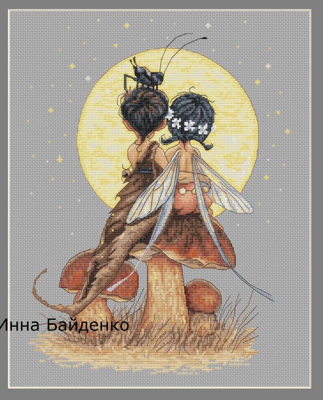 Инна байденко схемы вышивки крестом