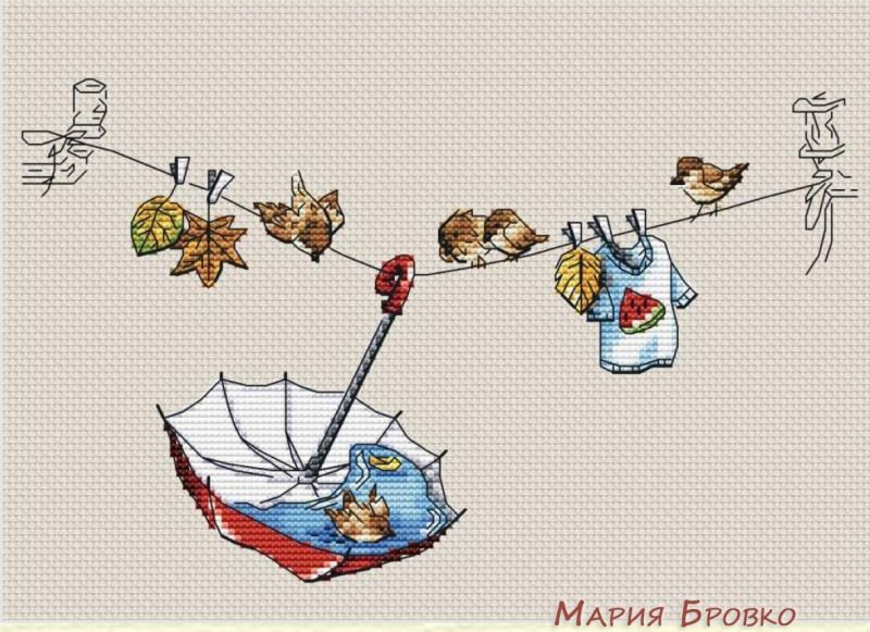 Бровко мария схемы вышивки