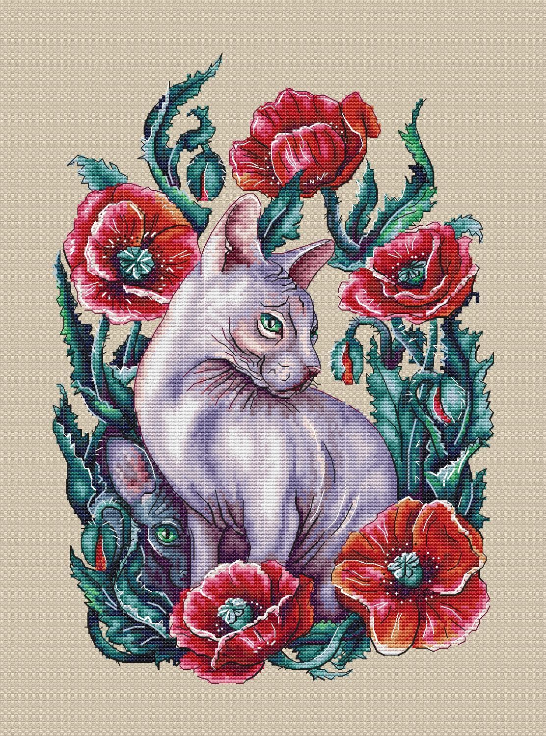 Мак коты. Dimensions кот в маках. белоснежка кот в маках. мистические кошки. коты и маки графика.