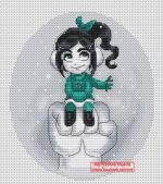 Схема для вышивания Мастерская эльфов #13279