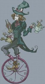 Схема для вышивания Окнеас Алиса #16774