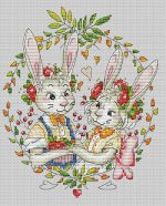 Схема для вышивания Окнеас Алиса #17059