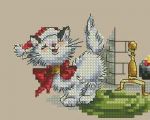 Схема для вышивания Ольга (Tinker Bell, fuchsia-flower) #17150