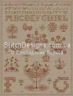 Схема для вышивания Слободяник Лариса (stitchdesigns) #17544
