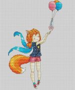 Схема для вышивания Окнеас Алиса #18994