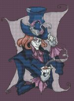 Схема для вышивания Окнеас Алиса #21147