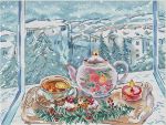 Схема для вышивания Мастракова Дарья (Рыжий кот) #21456