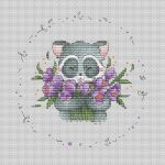 Схема для вышивания Окнеас Алиса #21812