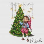 Схема для вышивания Vik Dollin #21942