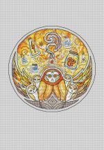 Схема для вышивания Окнеас Алиса #22926