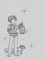 Схема для вышивания Окнеас Алиса #22975