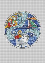 Схема для вышивания Окнеас Алиса #23141