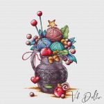 Схема для вышивания Vik Dollin #23859