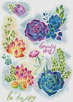 Схема для вышивания Кравцовы Егор (Rugo) и Анастасия (Овечкины забавы) #25227