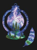 Схема для вышивания Окнеас Алиса #25982