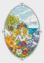 Схема для вышивания Окнеас Алиса #26856