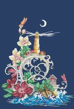 Схема для вышивания Окнеас Алиса #27228