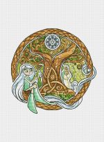 Схема для вышивания Окнеас Алиса #27512