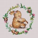 Схема для вышивания Кравцовы Егор (Rugo) и Анастасия (Овечкины забавы) #27662