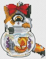 Схема для вышивания Окнеас Алиса #27752