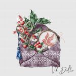 Схема для вышивания Vik Dollin #27782