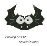 Схема для вышивания Окнеас Алиса #2981