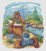 Схема для вышивания Швецова Анастасия (Raccoon) #32157