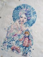 Схема для вышивания Кравцовы Егор (Rugo) и Анастасия (Овечкины забавы) #32619