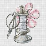 Схема для вышивания Кравцовы Егор (Rugo) и Анастасия (Овечкины забавы) #32737