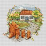 Схема для вышивания Кравцовы Егор (Rugo) и Анастасия (Овечкины забавы) #33969