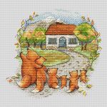 Схема для вышивания Кравцовы Егор (Rugo) и Анастасия (Овечкины забавы) #33971