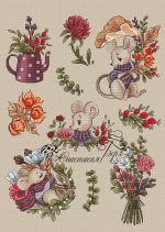 Схема для вышивания Берг Анастасия #35524