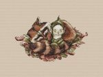 Схема для вышивания Кравцовы Егор (Rugo) и Анастасия (Овечкины забавы) #36014