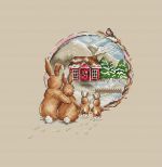 Схема для вышивания Кравцовы Егор (Rugo) и Анастасия (Овечкины забавы) #36653