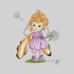 Схема для вышивания Лесная Варвара #37404