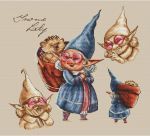 Схема для вышивания Кравцовы Егор (Rugo) и Анастасия (Овечкины забавы) #37763