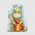 Схема для вышивания Кравцовы Егор (Rugo) и Анастасия (Овечкины забавы) #38783