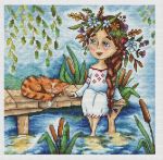 Схема для вышивания Улыбайся Мария #39041