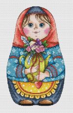 Схема для вышивания Улыбайся Мария #39048