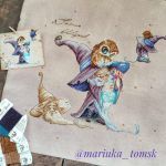 Схема для вышивания Кравцовы Егор (Rugo) и Анастасия (Овечкины забавы) #39126