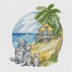 Схема для вышивания Кравцовы Егор (Rugo) и Анастасия (Овечкины забавы) #39130