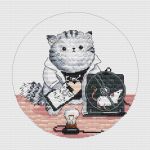 Схема для вышивания Кравцовы Егор (Rugo) и Анастасия (Овечкины забавы) #40433