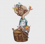 Схема для вышивания Кравцовы Егор (Rugo) и Анастасия (Овечкины забавы) #40552