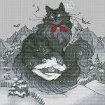 Схема для вышивания Окнеас Алиса #40849