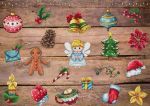Схема для вышивания Улыбайся Мария #41111