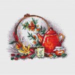 Схема для вышивания Кравцовы Егор (Rugo) и Анастасия (Овечкины забавы) #41634