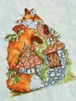 Схема для вышивания Кравцовы Егор (Rugo) и Анастасия (Овечкины забавы) #41715