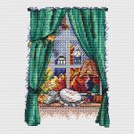Схема для вышивания Кравцовы Егор (Rugo) и Анастасия (Овечкины забавы) #41786